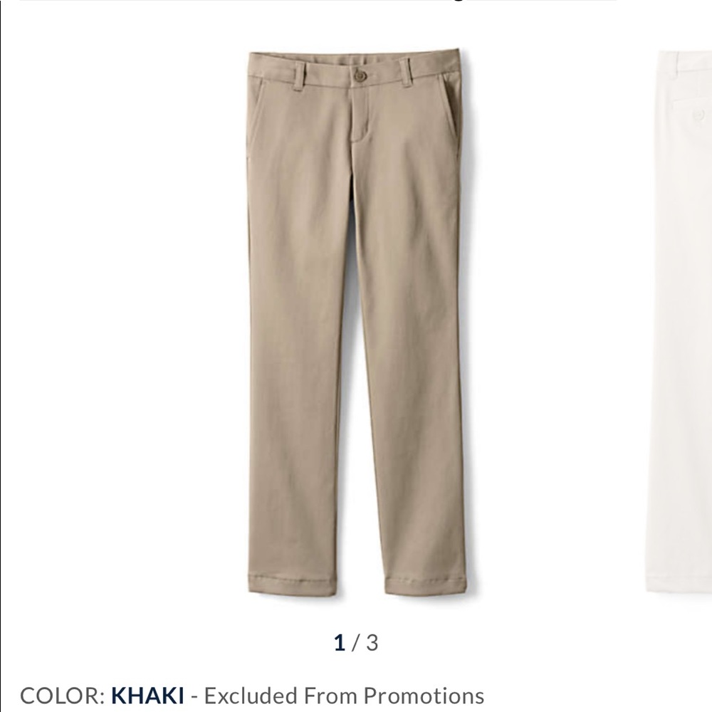 Lands End Khakis